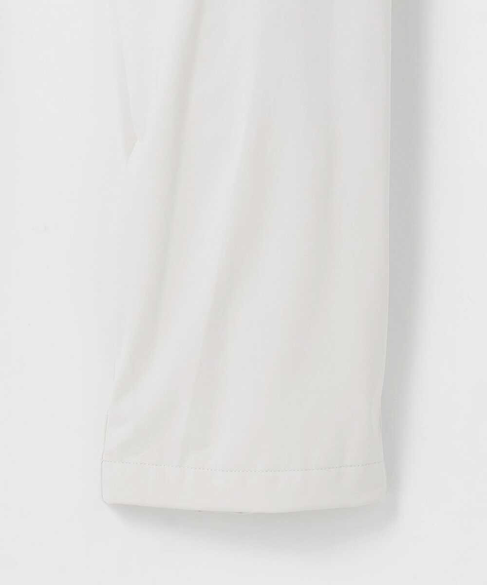 ナイロンジャージー ワンプリーツテイパードイージーパンツ