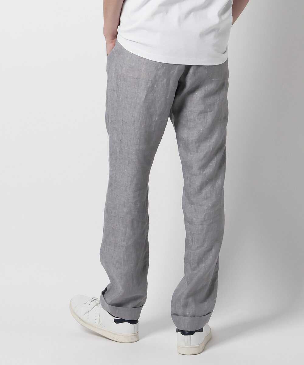 ピュアリネンイージーパンツ