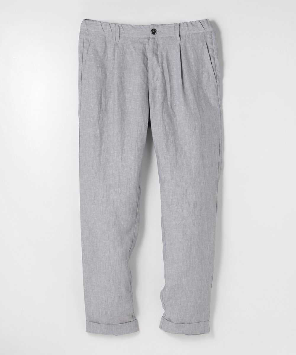 ピュアリネンイージーパンツ