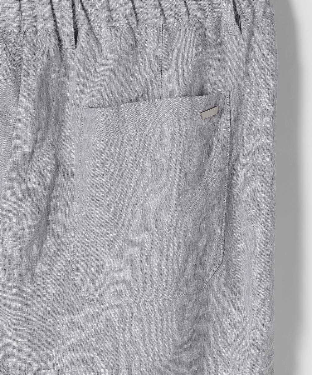 ピュアリネンイージーパンツ