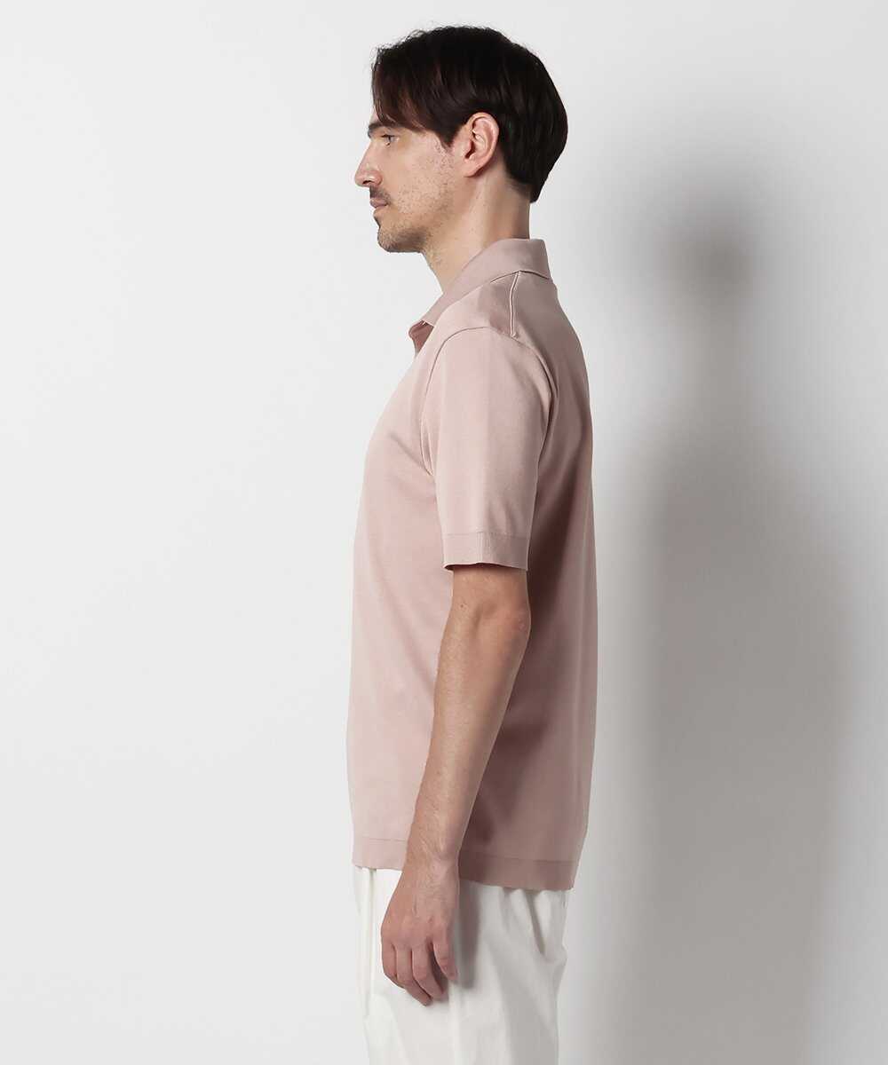 ニットライク ジャージーポロシャツ