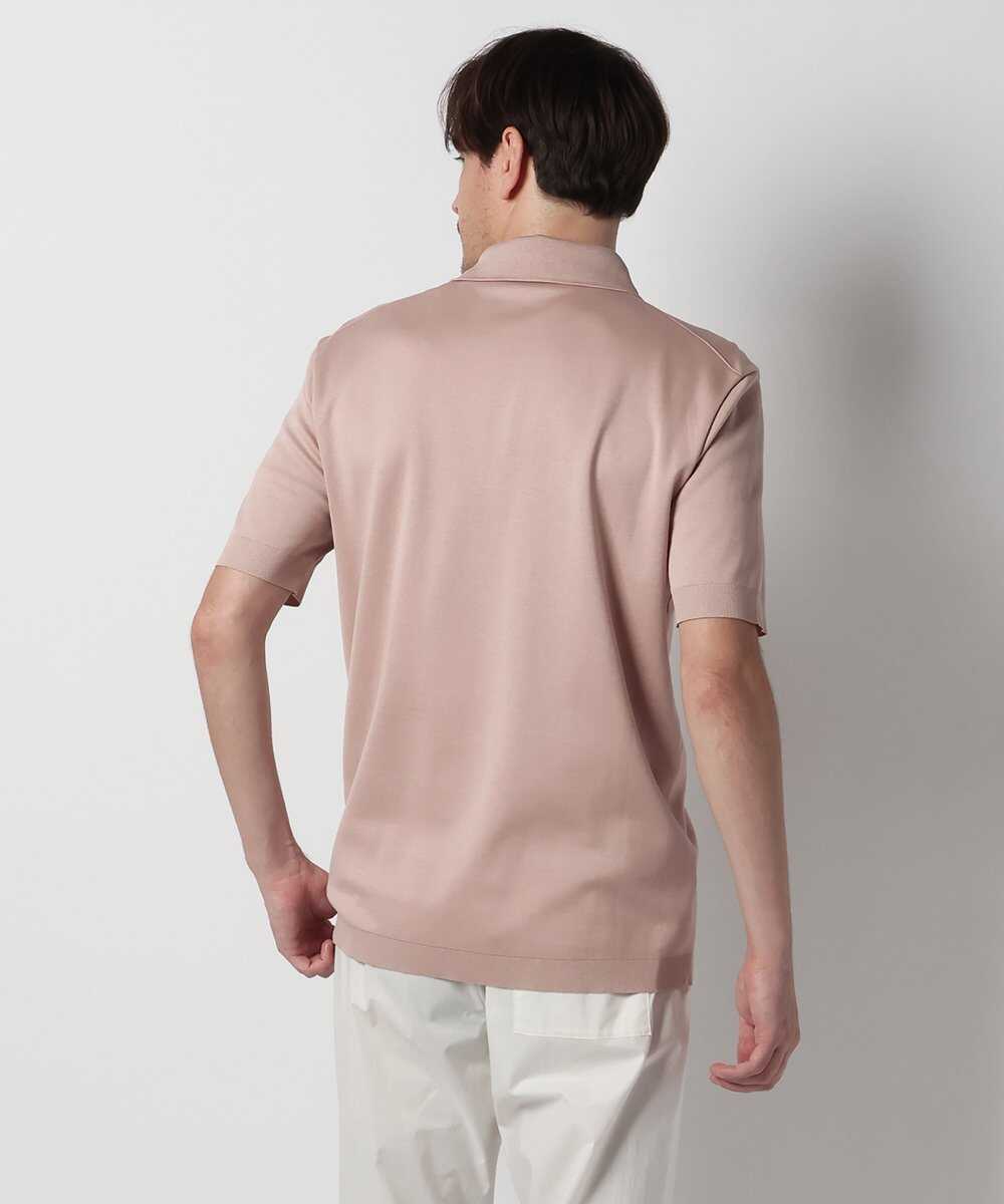 ニットライク ジャージーポロシャツ