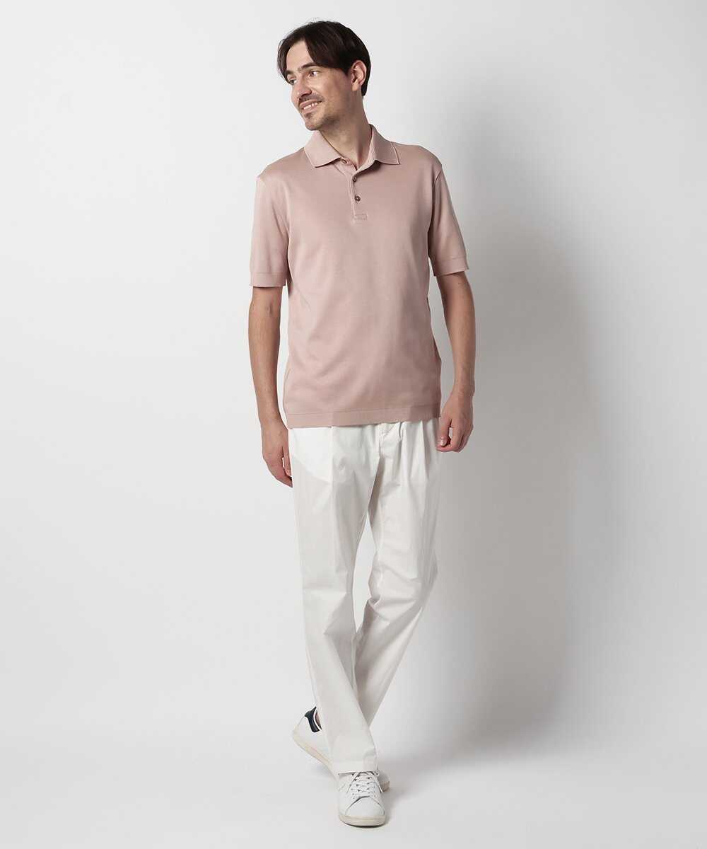 ニットライク ジャージーポロシャツ