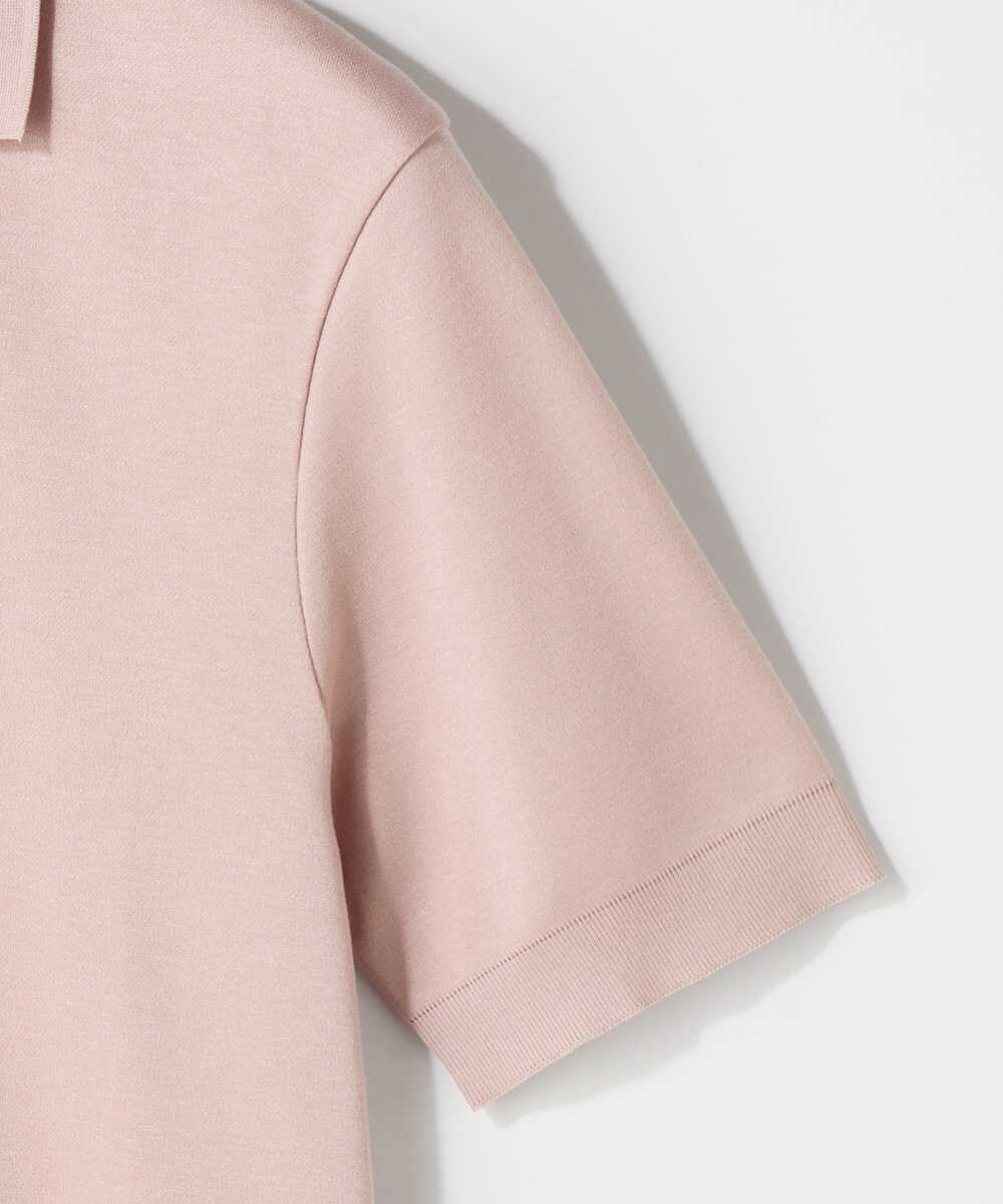 ニットライク ジャージーポロシャツ