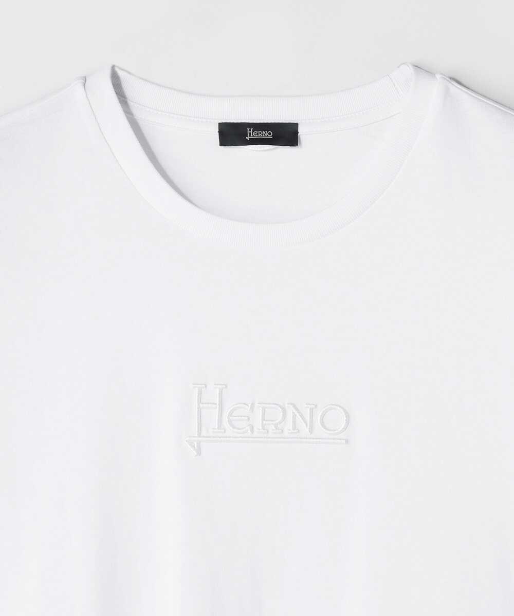 ロゴ刺繍Tシャツ