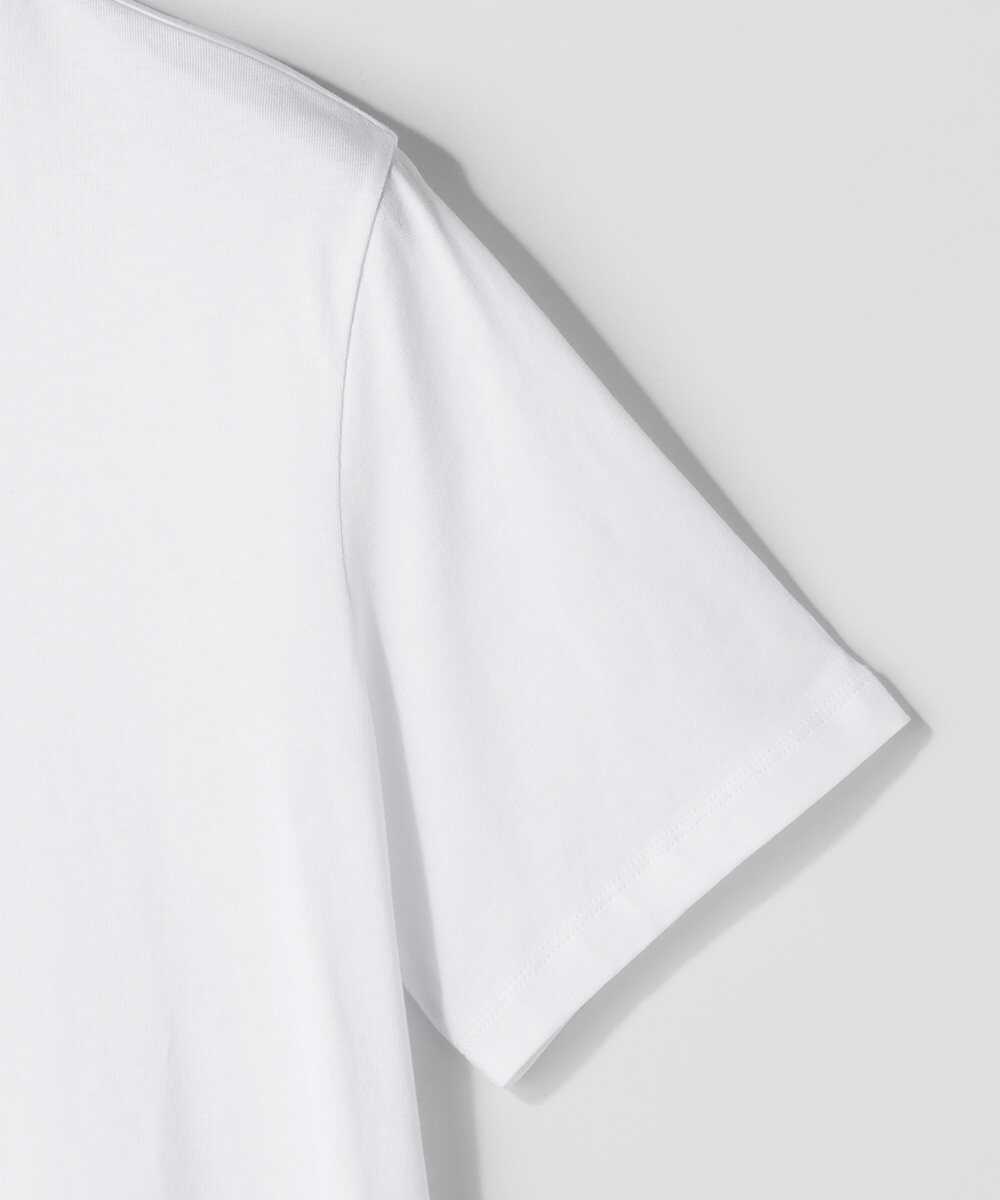 ロゴ刺繍Tシャツ