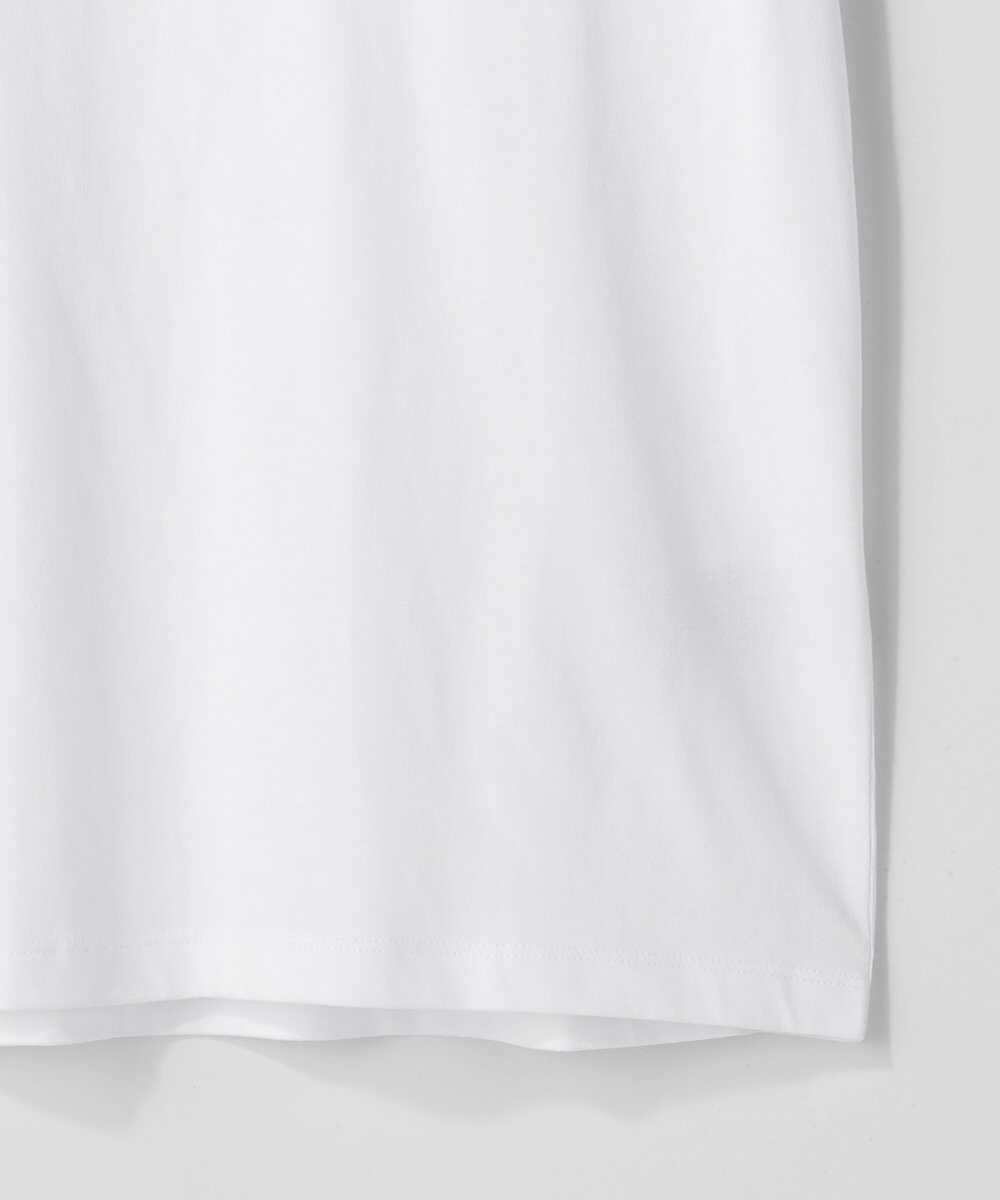 ロゴ刺繍Tシャツ