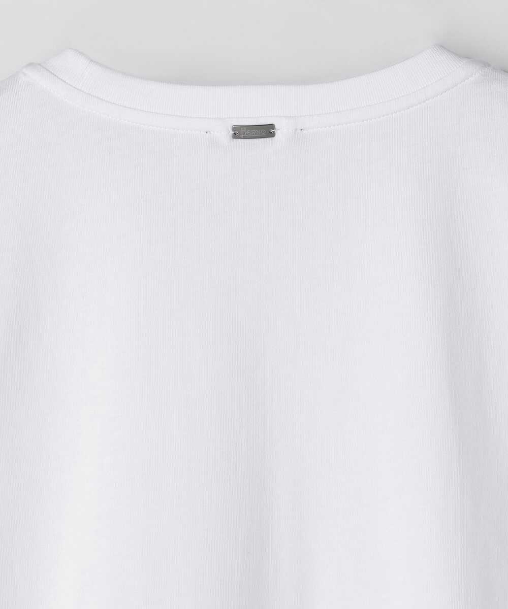 ロゴ刺繍Tシャツ