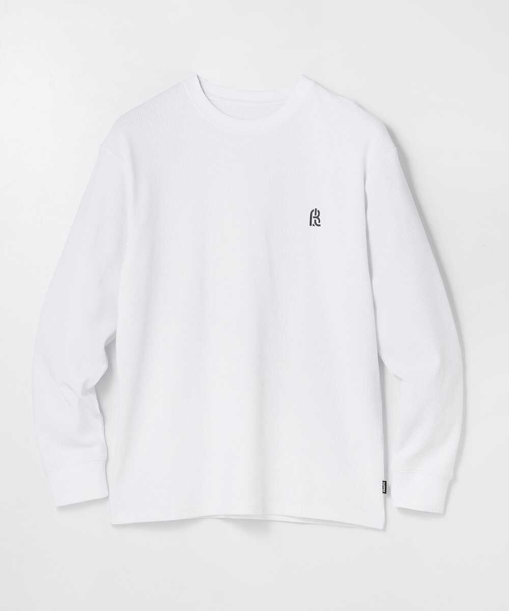 【ブラックレーベル】“ソロナ”ワッフル ロングスリーブTシャツ