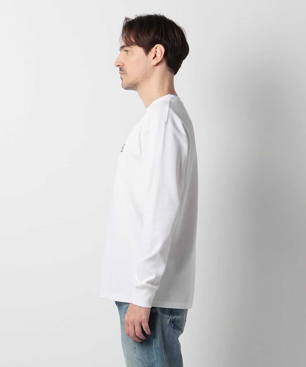 【ブラックレーベル】“ソロナ”ワッフル ロングスリーブTシャツ