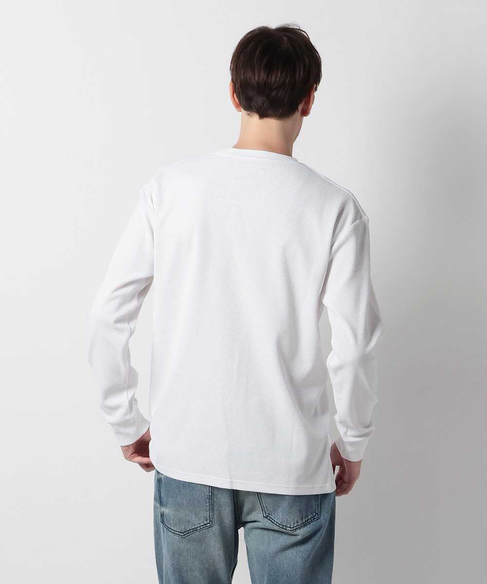 【ブラックレーベル】“ソロナ”ワッフル ロングスリーブTシャツ