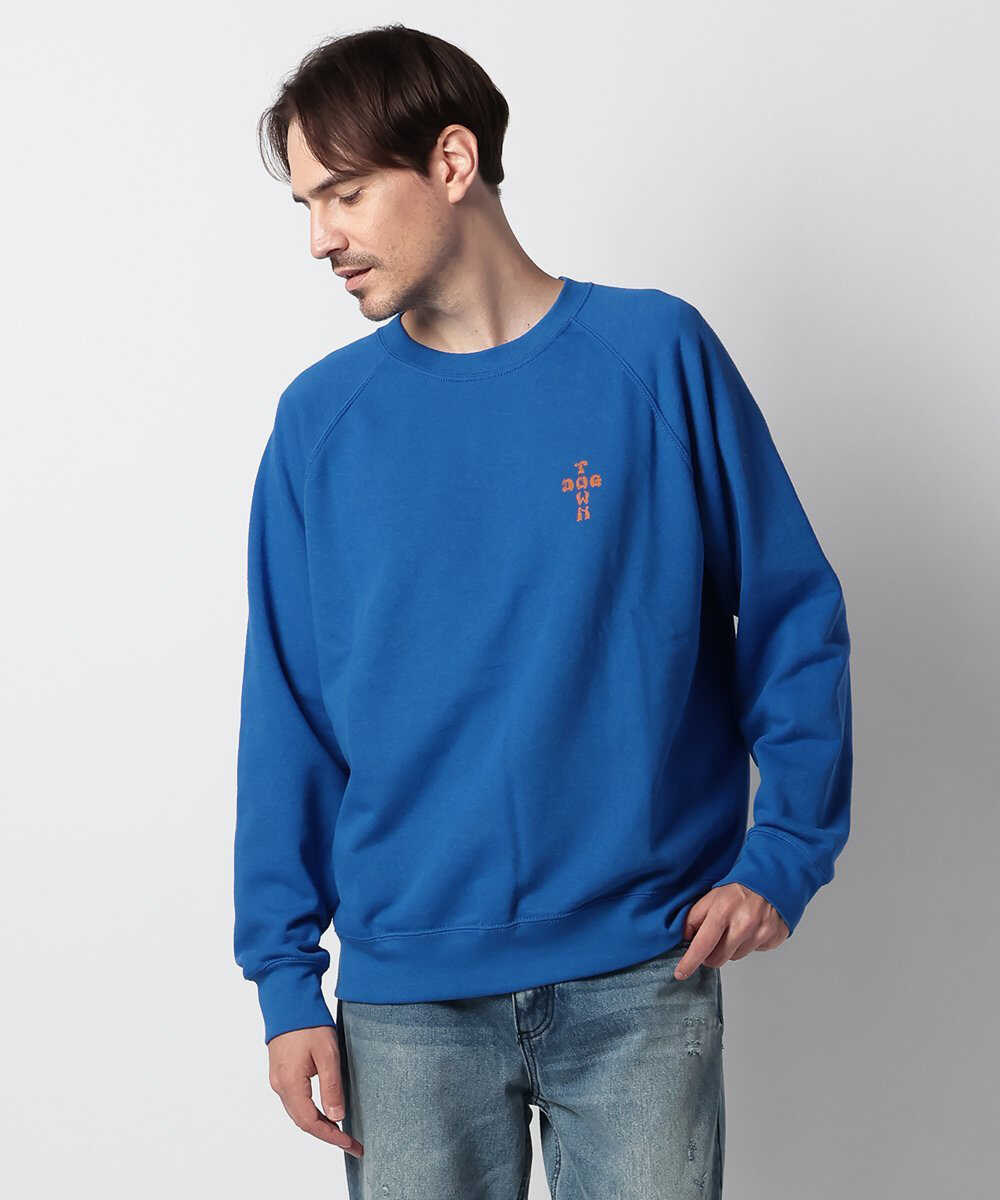 バックプリントスウェットシャツ
