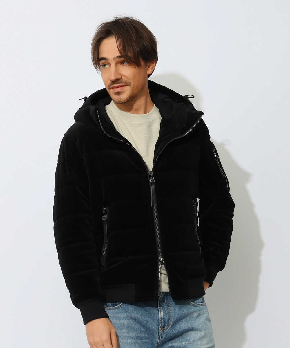 別注先行 ベロアジャージーブルゾン