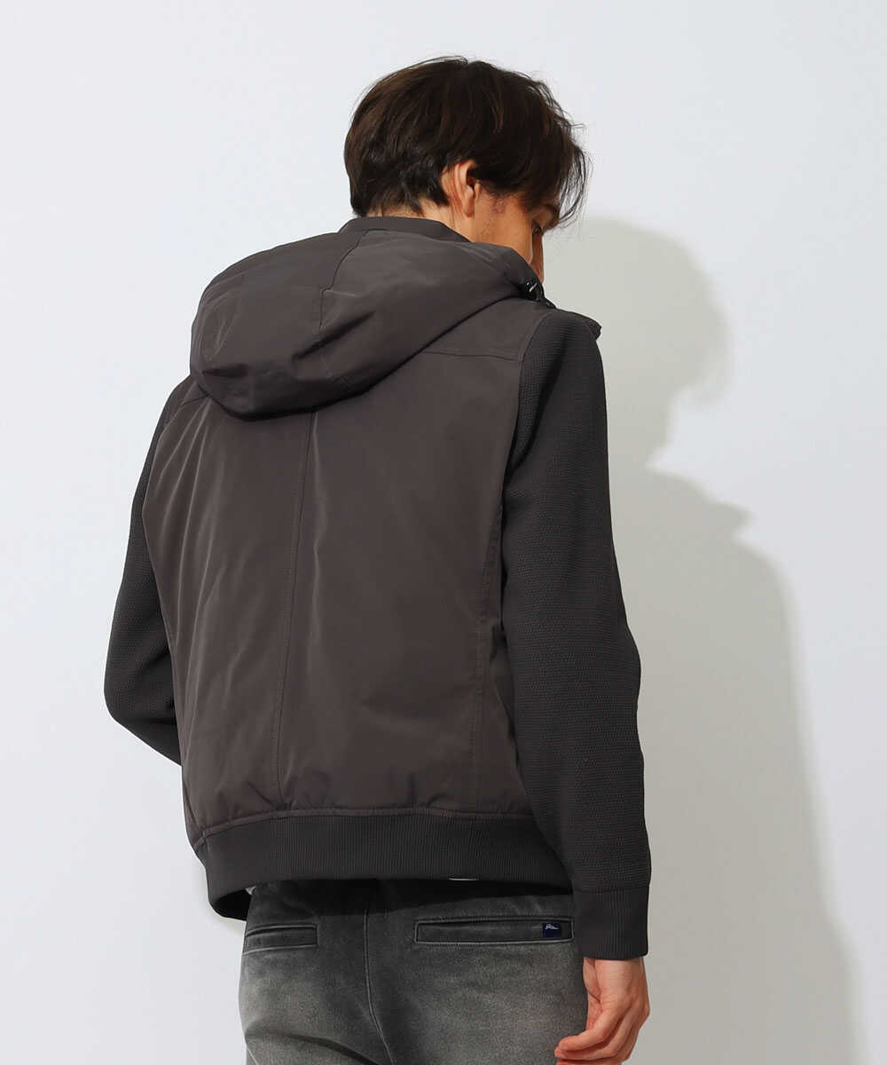 別注先行 ポリエステルツイルコンビブルゾン