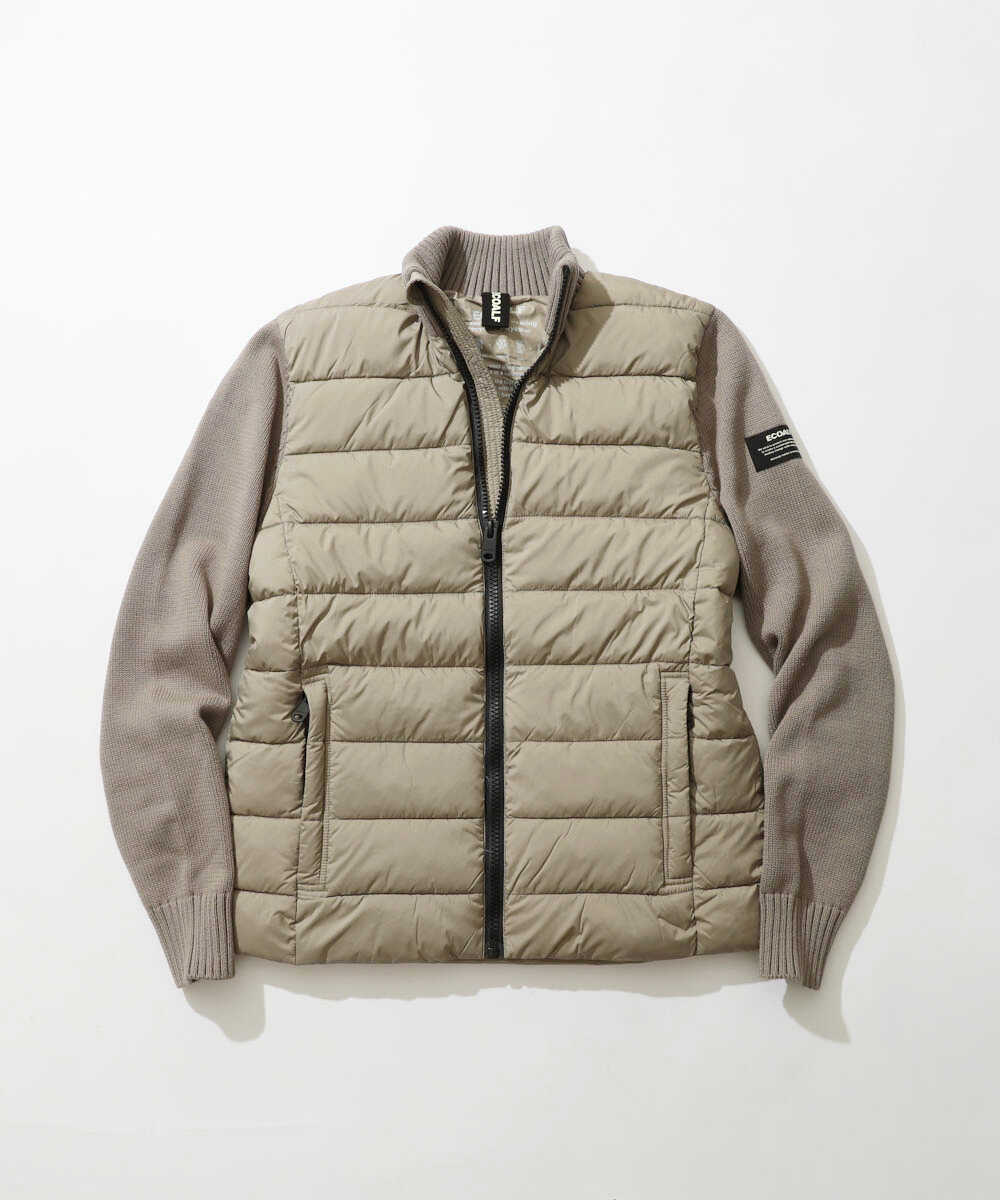 別注先行 DENALI/デナリ ニット袖切り替えジャケット