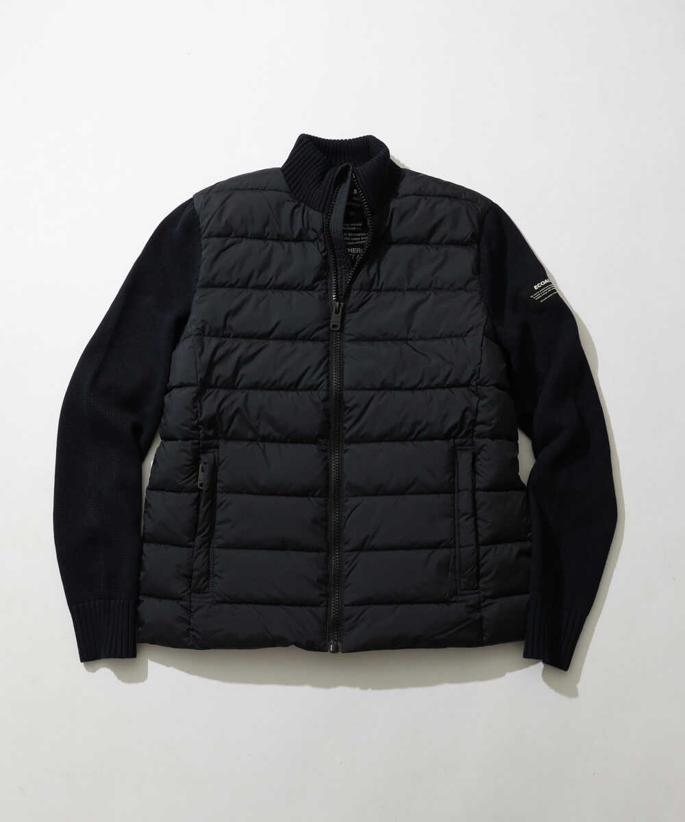 別注先行 DENALI/デナリ ニット袖切り替え ダウンジャケット