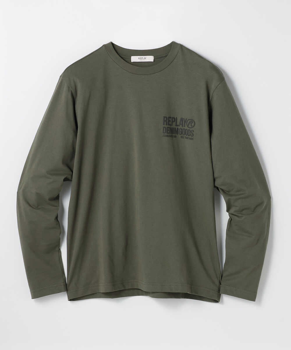 ロゴ入り ベーシックジャージーロンT