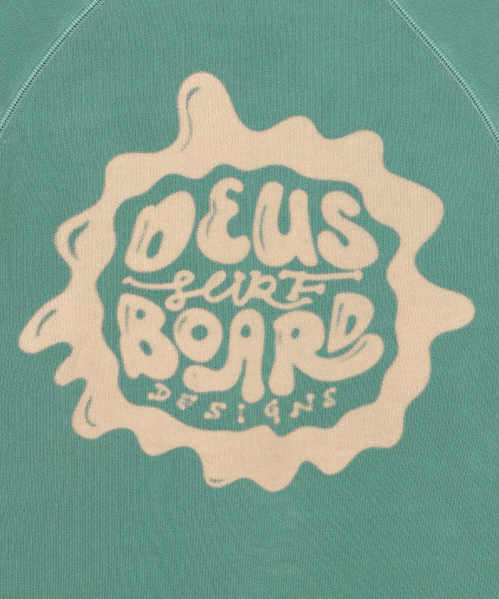 ヴィンテージ風クルーネックフリース