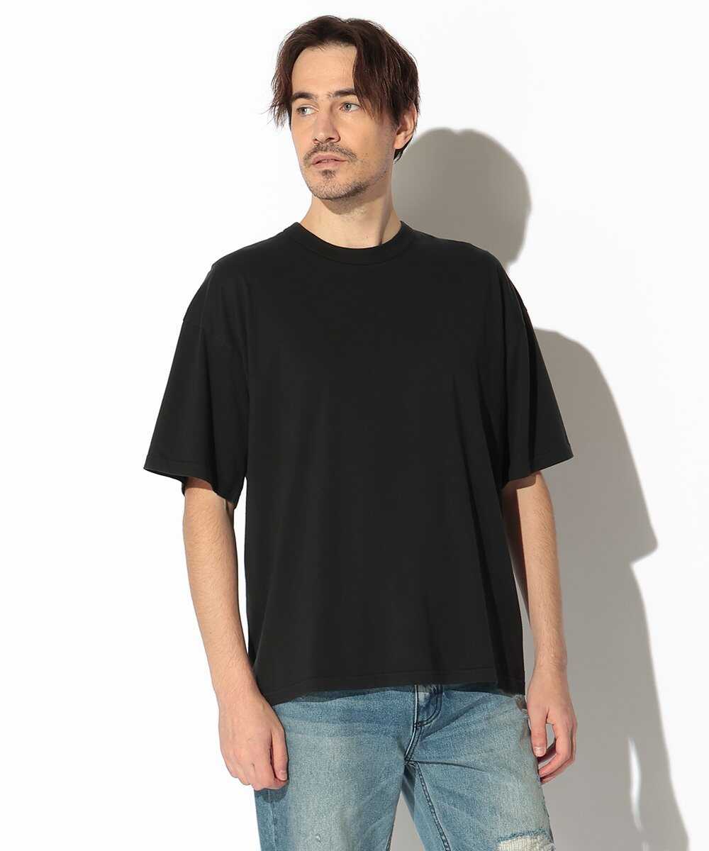 スビンコットン ハイゲージ編みTシャツ
