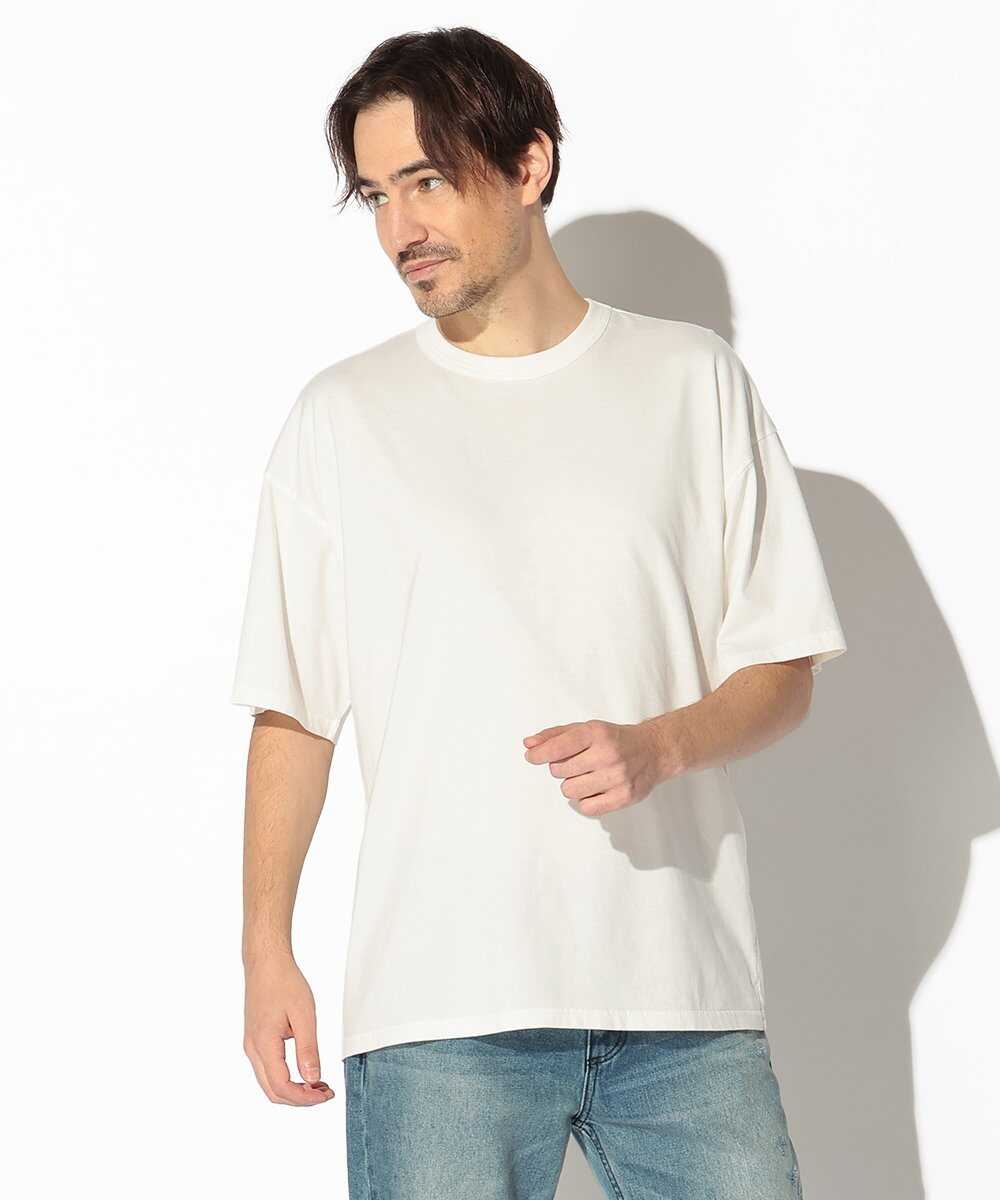 スビンコットン ハイゲージ編みTシャツ