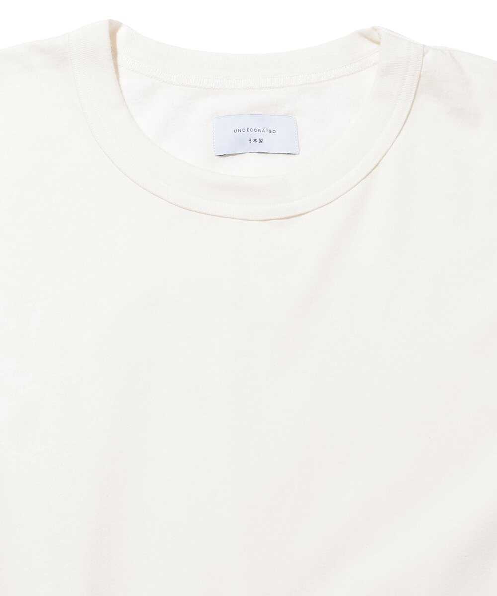 スビンコットン ハイゲージ編みTシャツ