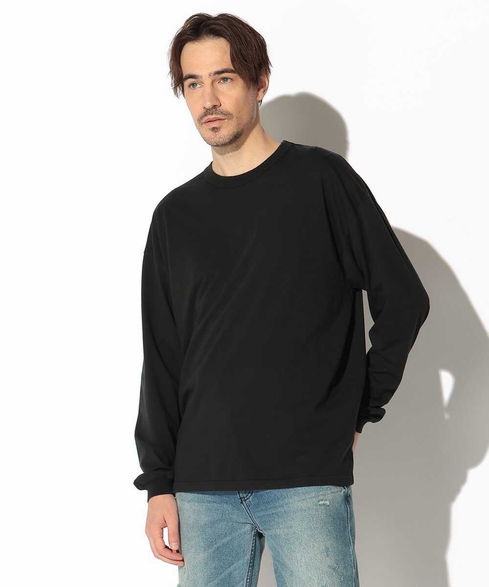 スビンコットン ハイゲージ編みロンT