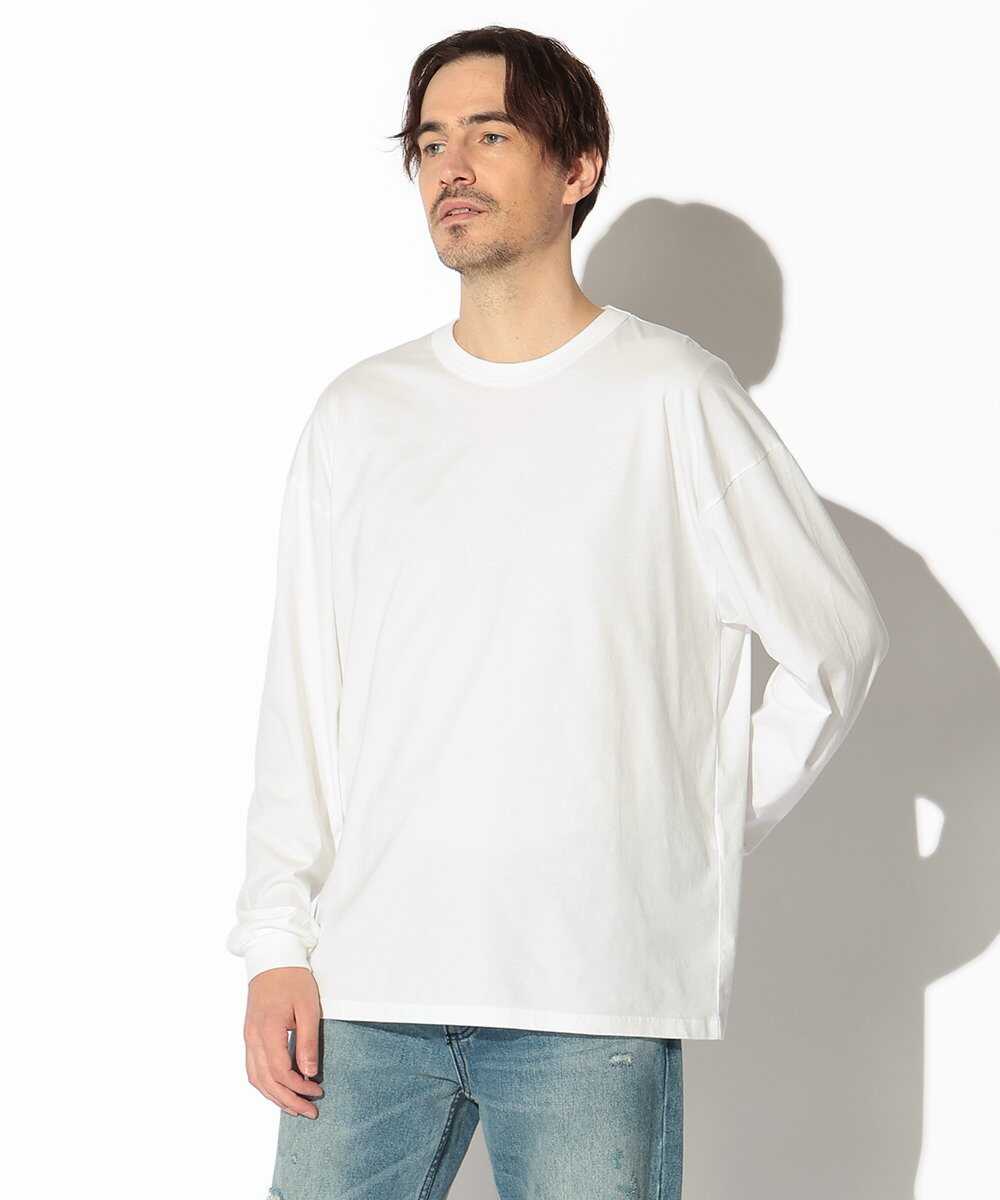 スビンコットン ハイゲージ編みロンT