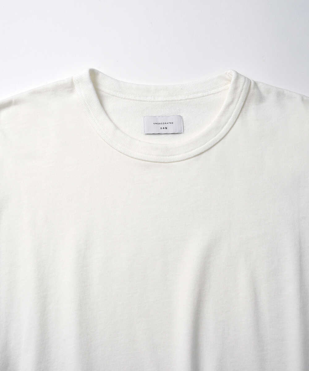 コットンパイルTシャツ