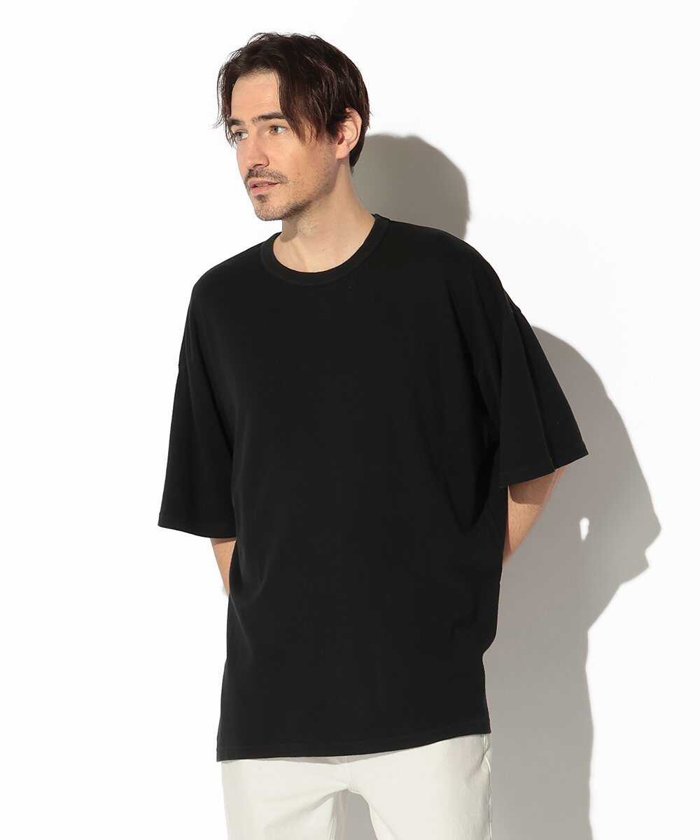 コットンパイルTシャツ