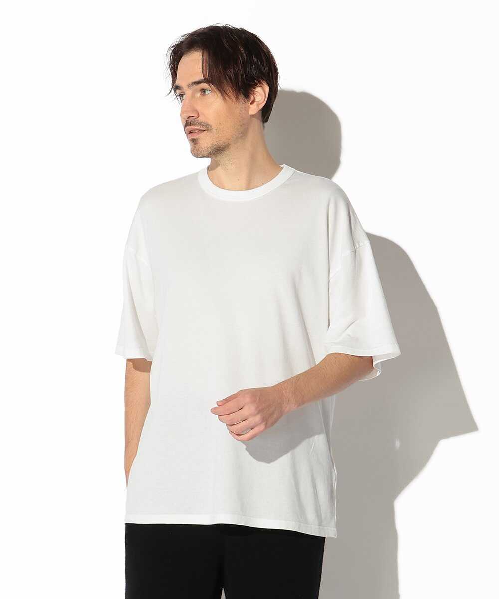 コットンパイルTシャツ