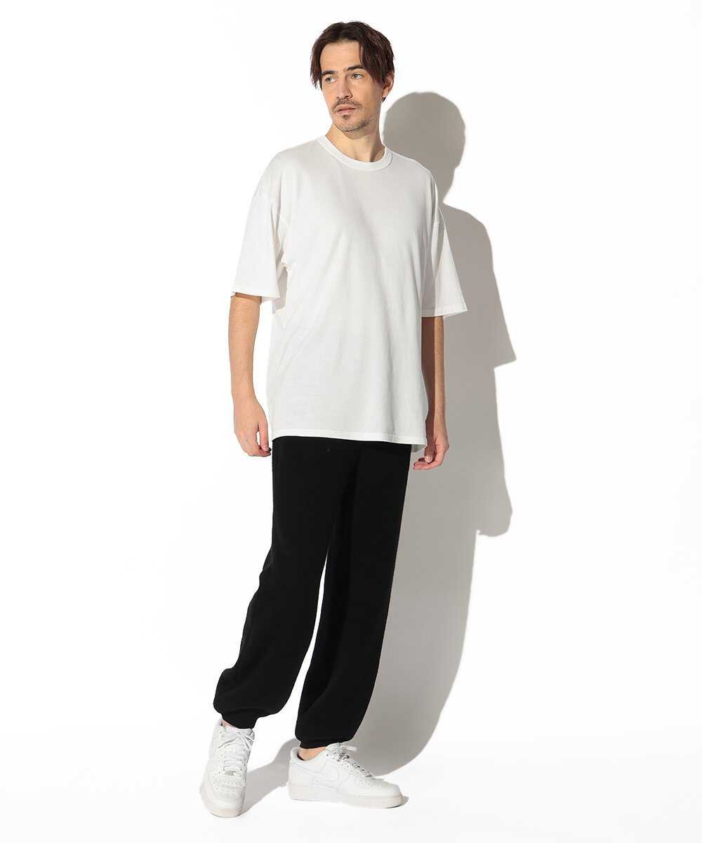 コットンパイルTシャツ