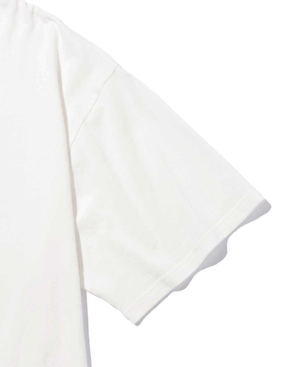 コットンパイルTシャツ