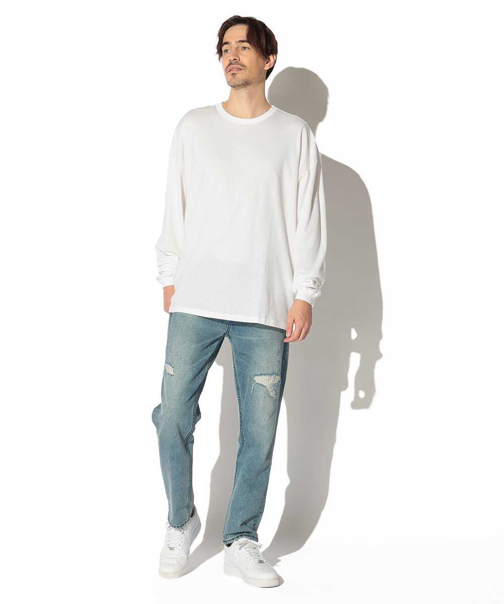 コットンパイルロンT