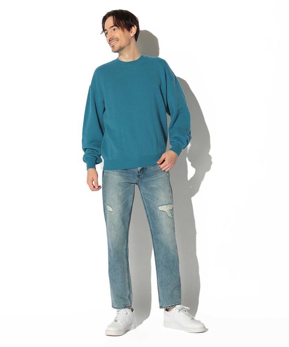 ウールテリー ふっくらニット