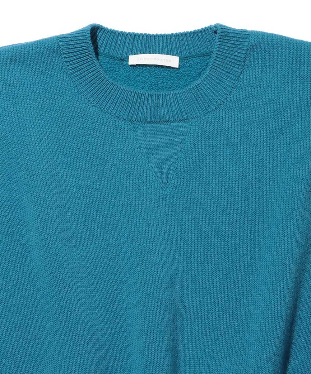 ウールテリー ふっくらニット