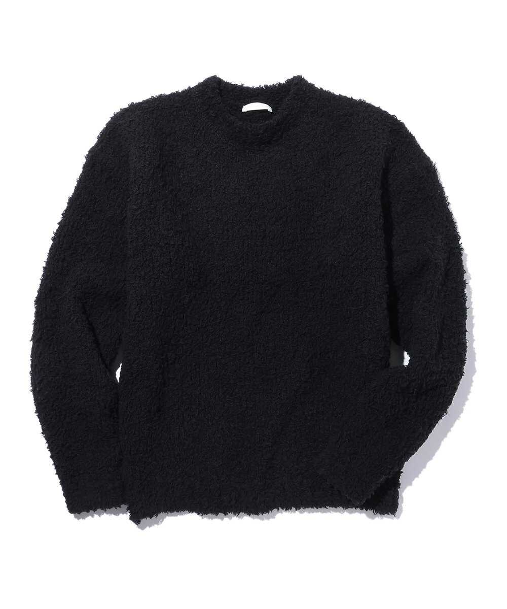 ラムウール ふっくらニット