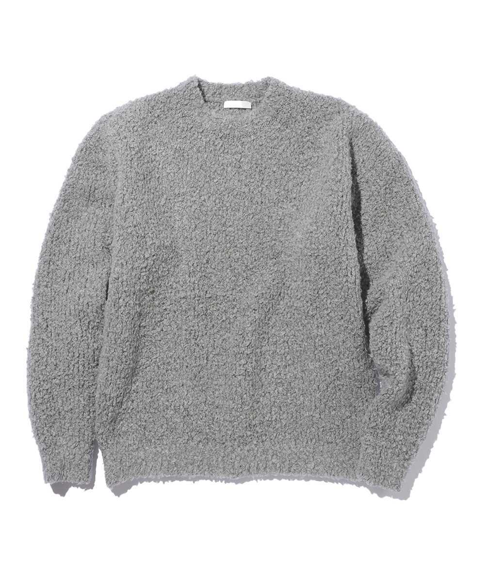 ラムウール ふっくらニット