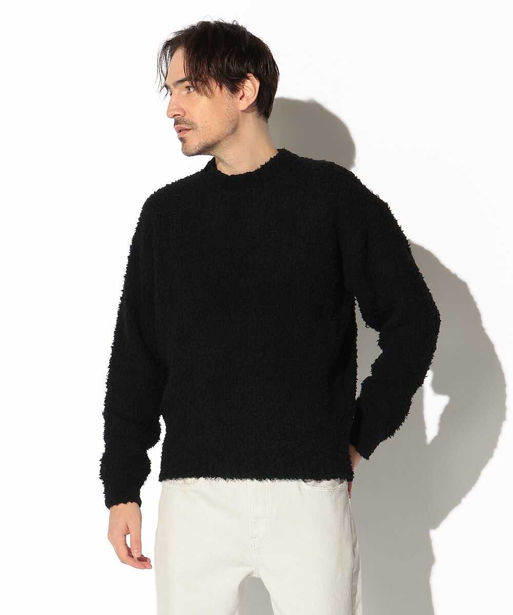 ラムウール ふっくらニット