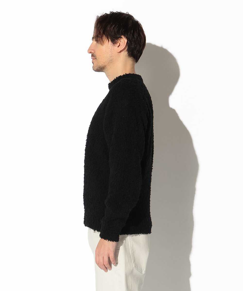 ラムウール ふっくらニット