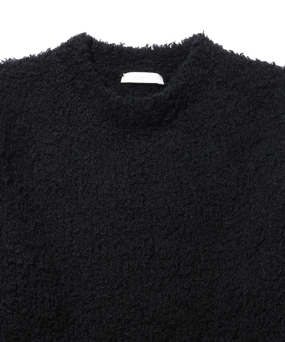 ラムウール ふっくらニット