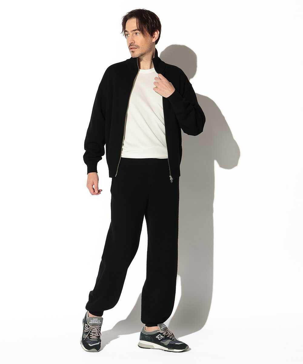 ウールテリー ニットパンツ