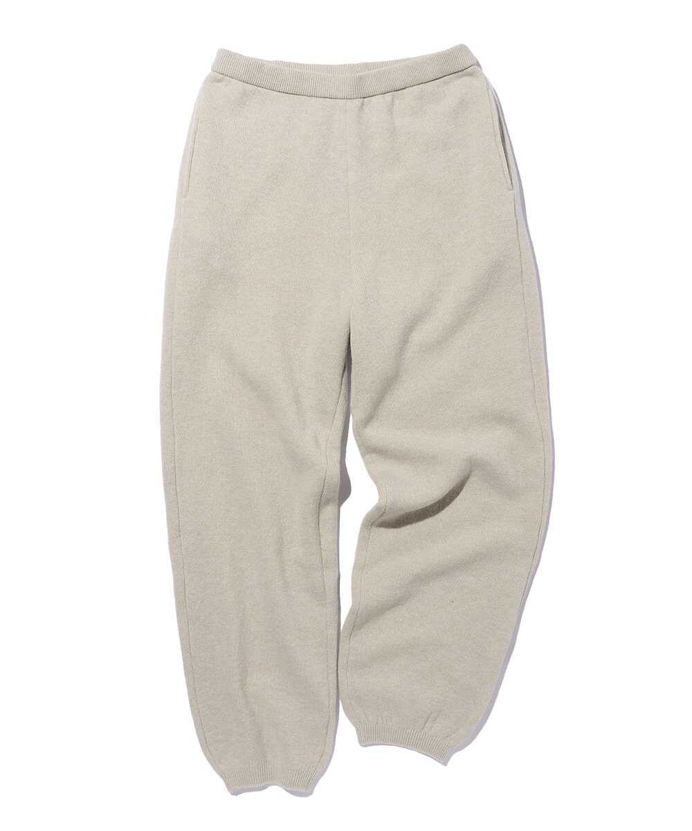 ウールテリー ニットパンツ