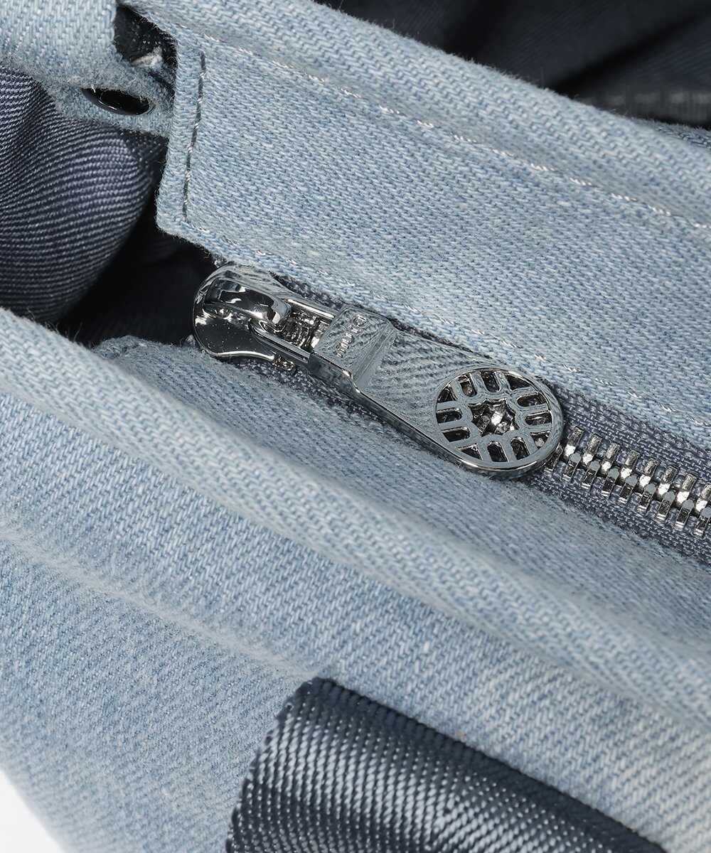 デニムパーテーショントートバッグ