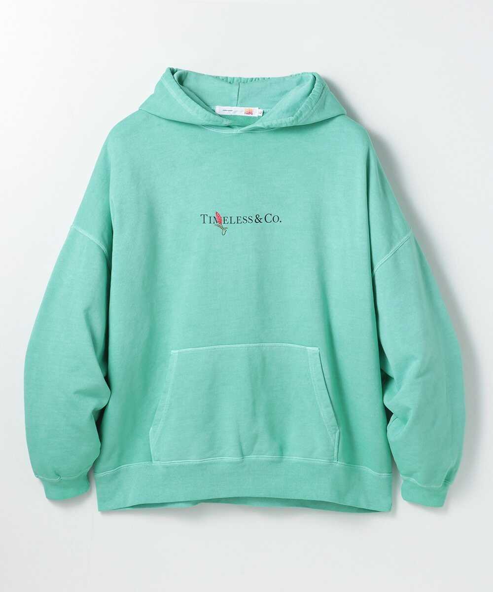 "Timeless/タイムレス" ピグメントスウェットパーカ