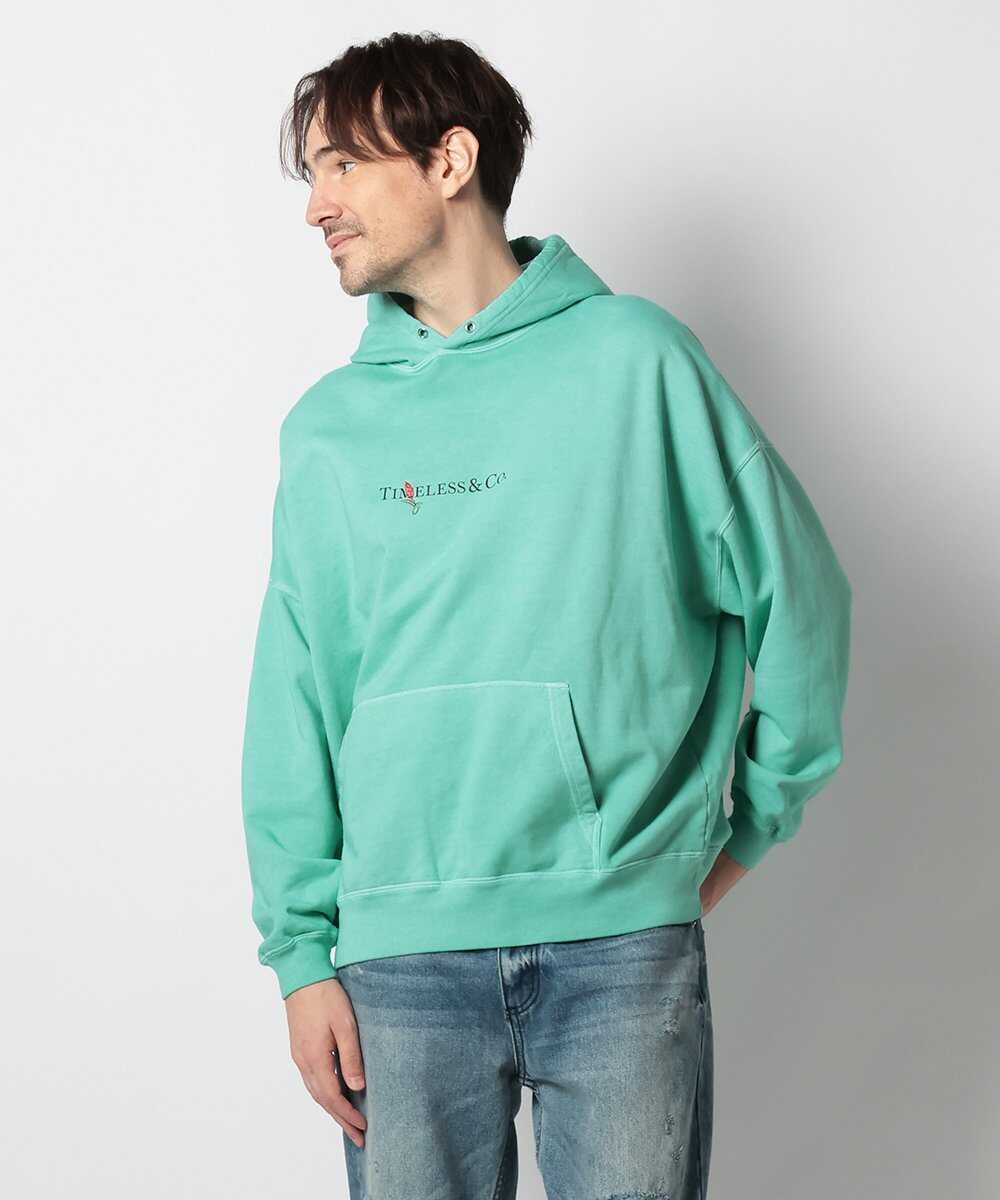 "Timeless/タイムレス" ピグメントスウェットパーカ