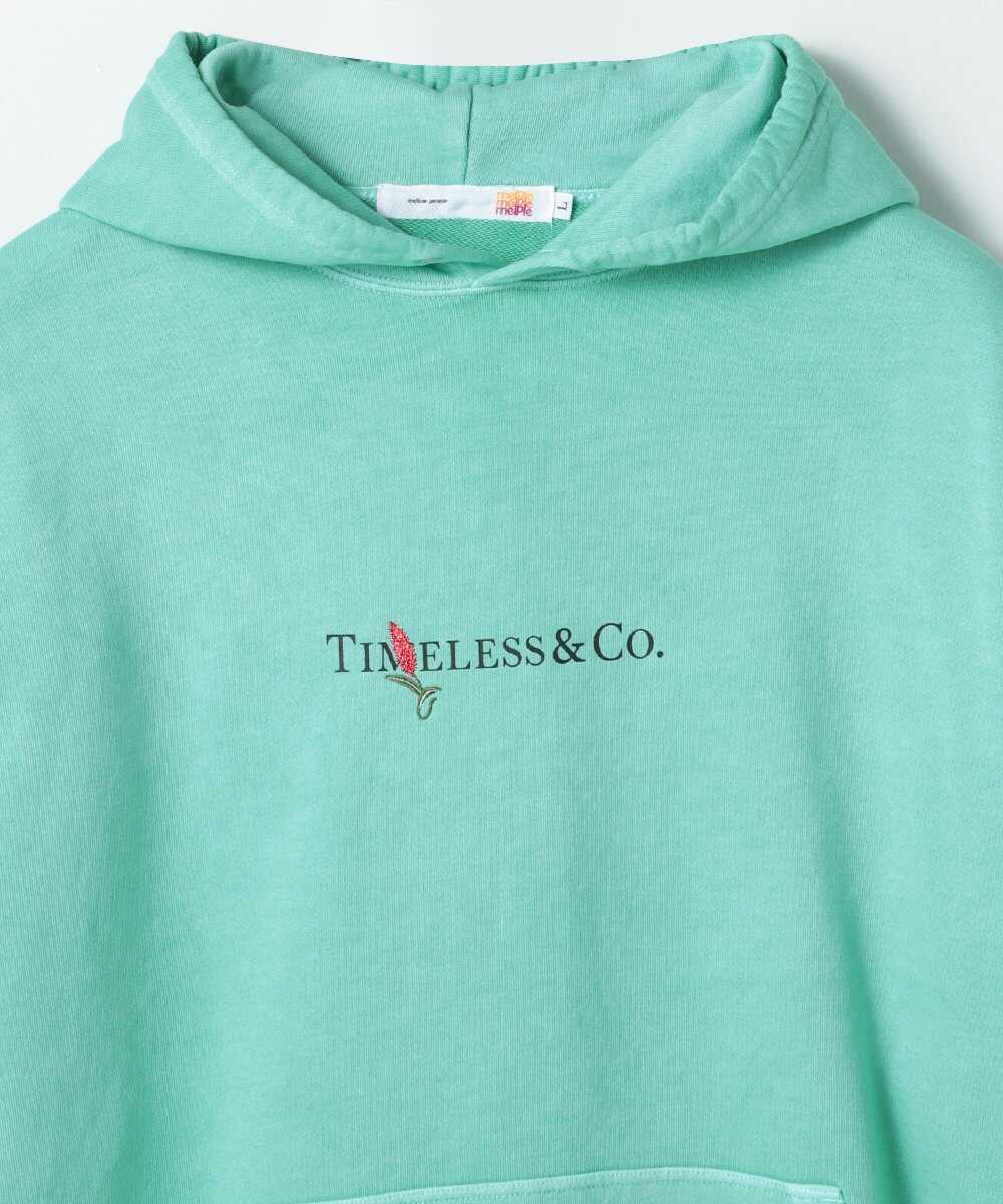 "Timeless/タイムレス" ピグメントスウェットパーカ