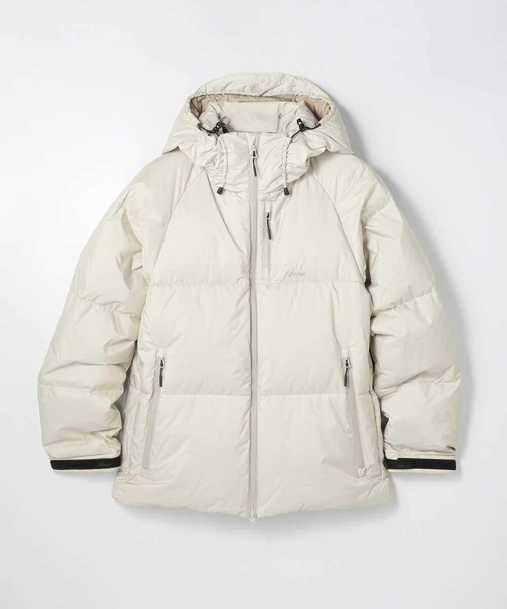 NANGA×DUFFER オーロラテックス ダウンフーディ