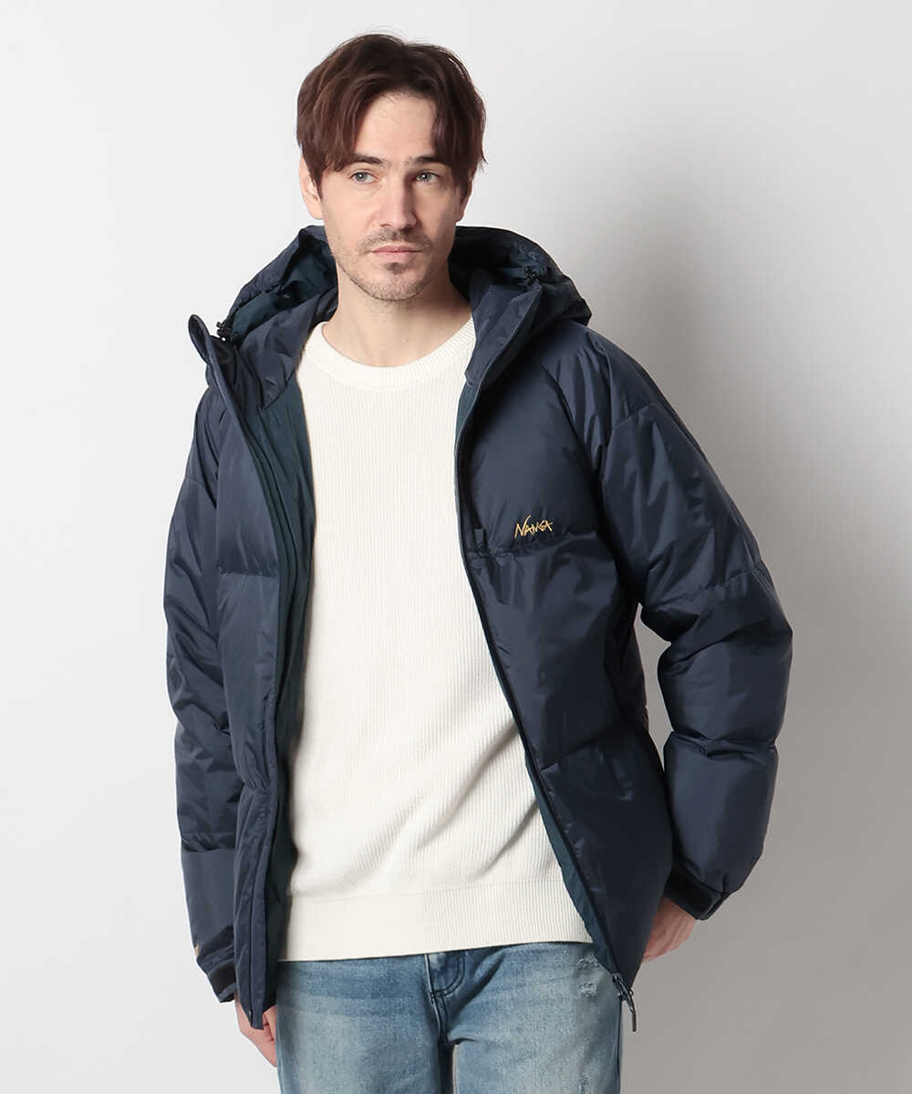 NANGA×DUFFER オーロラテックス ダウンフーディ