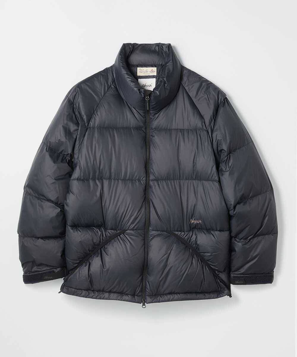 NANGA×DUFFER スタンドカラー ダウンジャケット