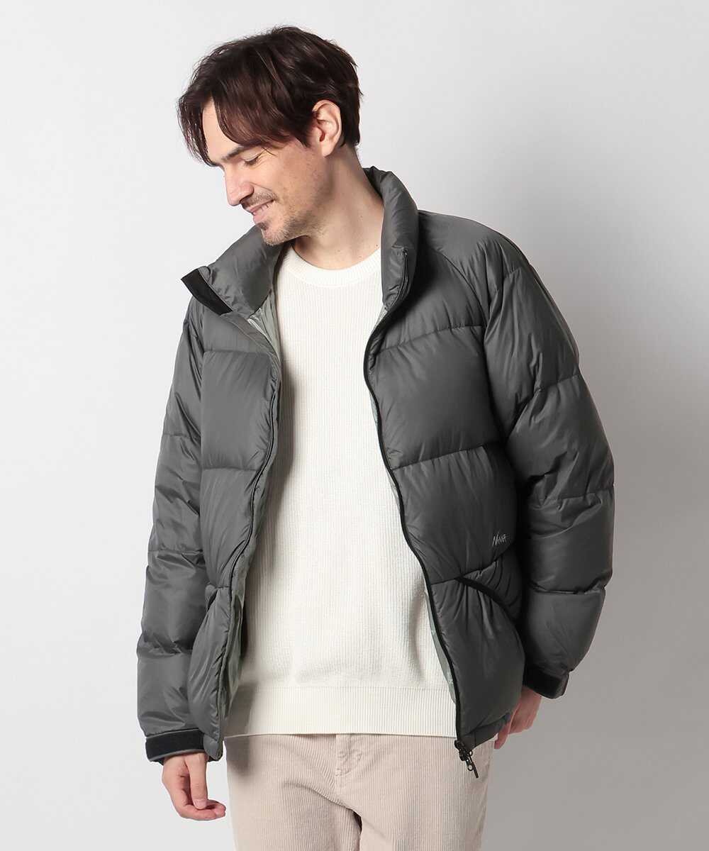 NANGA×DUFFER スタンドカラー ダウンジャケット